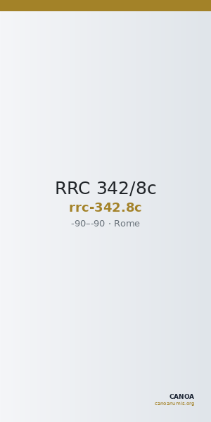 RRC 342/8c — CANOA