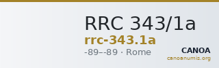 RRC 343/1a — CANOA