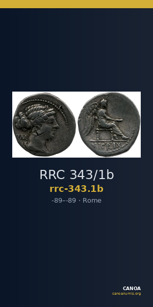 RRC 343/1b — CANOA