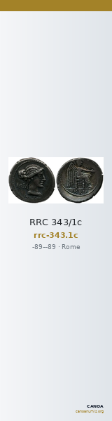 RRC 343/1c — CANOA