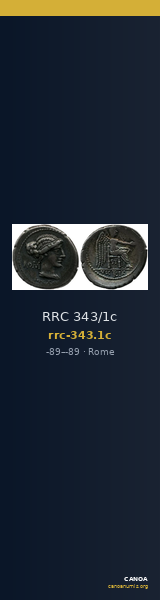 RRC 343/1c — CANOA