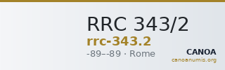 RRC 343/2 — CANOA