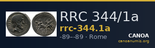 RRC 344/1a — CANOA