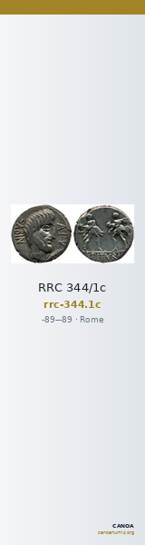 RRC 344/1c — CANOA