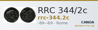 RRC 344/2c — CANOA