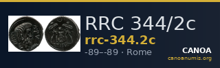 RRC 344/2c — CANOA
