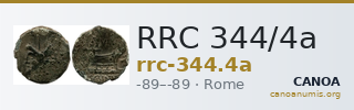 RRC 344/4a — CANOA