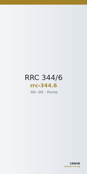 RRC 344/6 — CANOA
