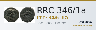 RRC 346/1a — CANOA
