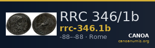 RRC 346/1b — CANOA