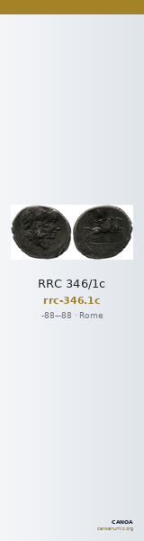 RRC 346/1c — CANOA