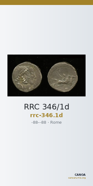 RRC 346/1d — CANOA