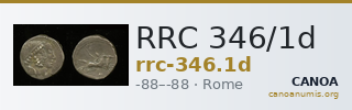 RRC 346/1d — CANOA