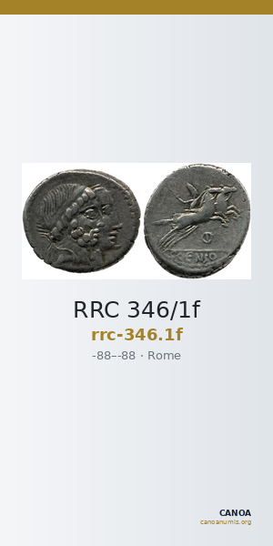 RRC 346/1f — CANOA