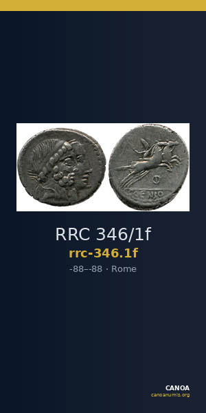 RRC 346/1f — CANOA