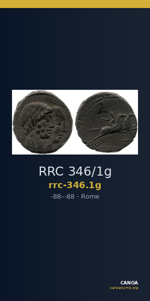 RRC 346/1g — CANOA