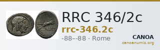 RRC 346/2c — CANOA