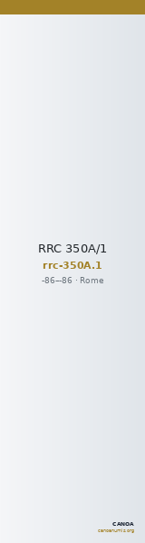 RRC 350A/1 — CANOA