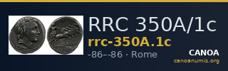 RRC 350A/1c — CANOA