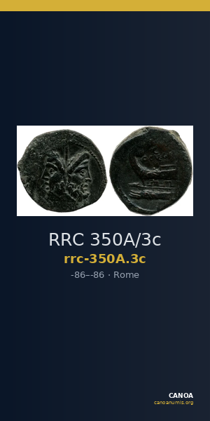RRC 350A/3c — CANOA