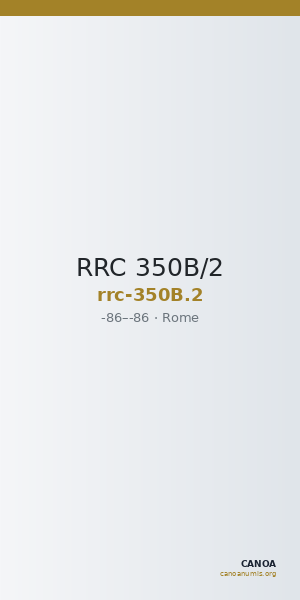RRC 350B/2 — CANOA