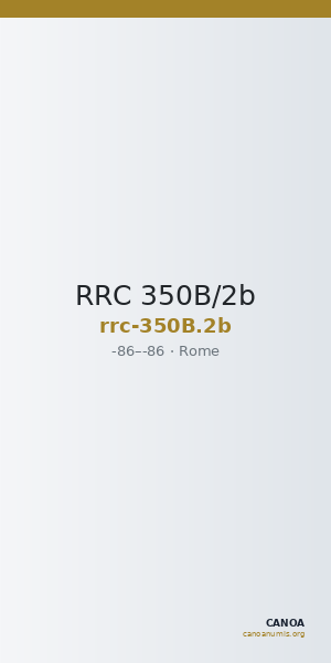 RRC 350B/2b — CANOA