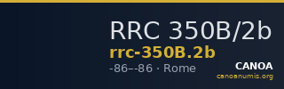 RRC 350B/2b — CANOA