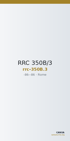 RRC 350B/3 — CANOA