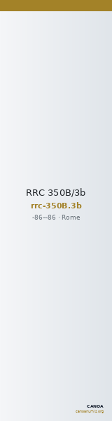 RRC 350B/3b — CANOA