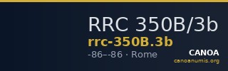 RRC 350B/3b — CANOA