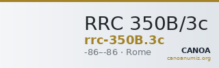 RRC 350B/3c — CANOA