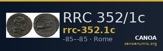 RRC 352/1c — CANOA
