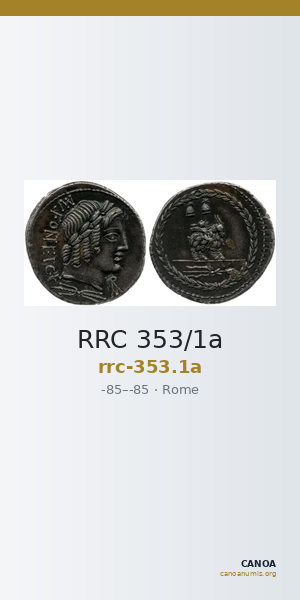 RRC 353/1a — CANOA