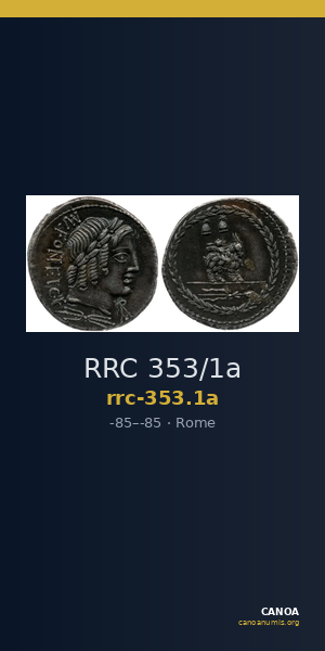 RRC 353/1a — CANOA