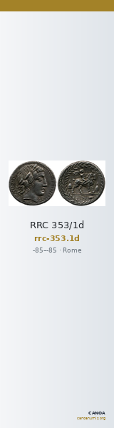 RRC 353/1d — CANOA