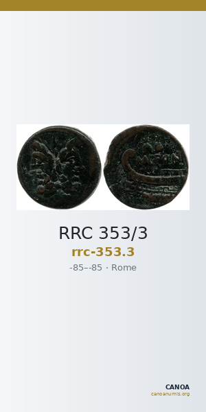 RRC 353/3 — CANOA