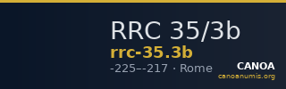 RRC 35/3b — CANOA