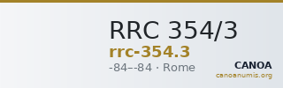 RRC 354/3 — CANOA