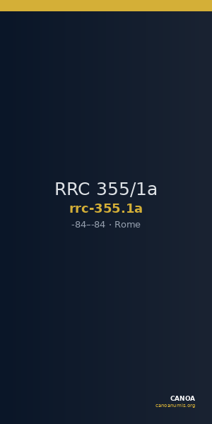 RRC 355/1a — CANOA