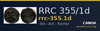 RRC 355/1d — CANOA