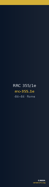 RRC 355/1e — CANOA