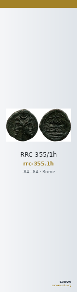 RRC 355/1h — CANOA