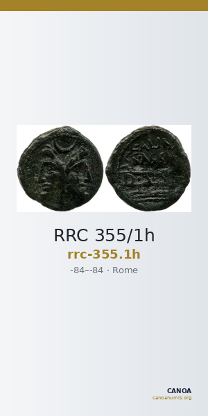 RRC 355/1h — CANOA