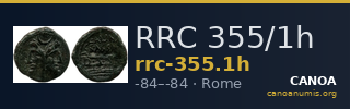 RRC 355/1h — CANOA