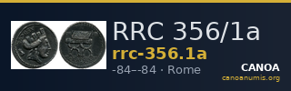 RRC 356/1a — CANOA