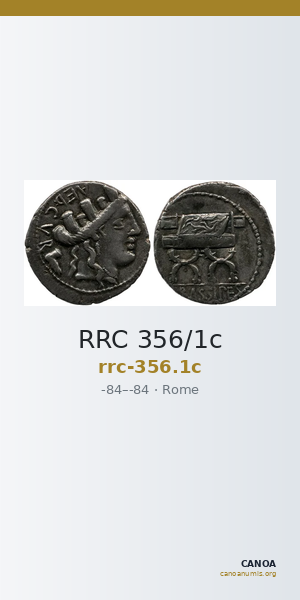 RRC 356/1c — CANOA
