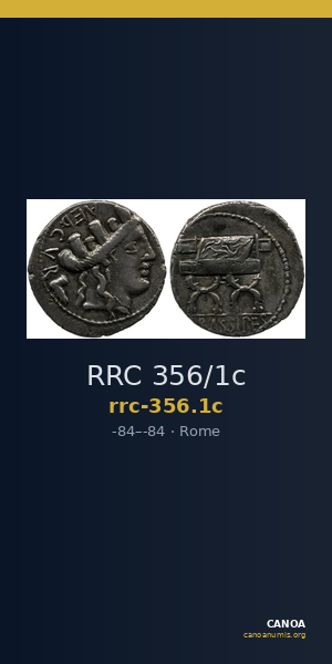 RRC 356/1c — CANOA