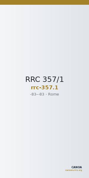 RRC 357/1 — CANOA
