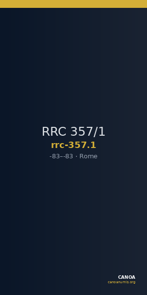 RRC 357/1 — CANOA