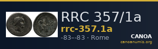 RRC 357/1a — CANOA
